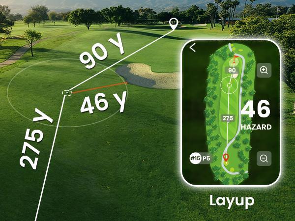 MILESEEY  Handheld Golf GPS Rangefinder, 43000+ No Subscription Preloaded Courses, View & Audible Distances,Touchscreen, 15H Battery, Magnetic, Waterproof,Hazard, Golf Accessories for Men, Golf Gifts