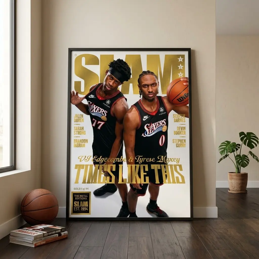 LeBron James Philadelphia 76ers Welcome To Philly NBA Poster Home Decor No Frame #10