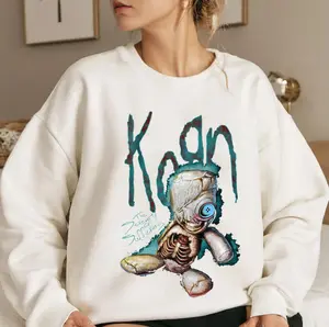 T-Shirt Korn, Funny Vintage Unisex Tee, Cool Gift For Korn Fan Lover, Funny T-Shirt, Sweatshirt, Hoodie