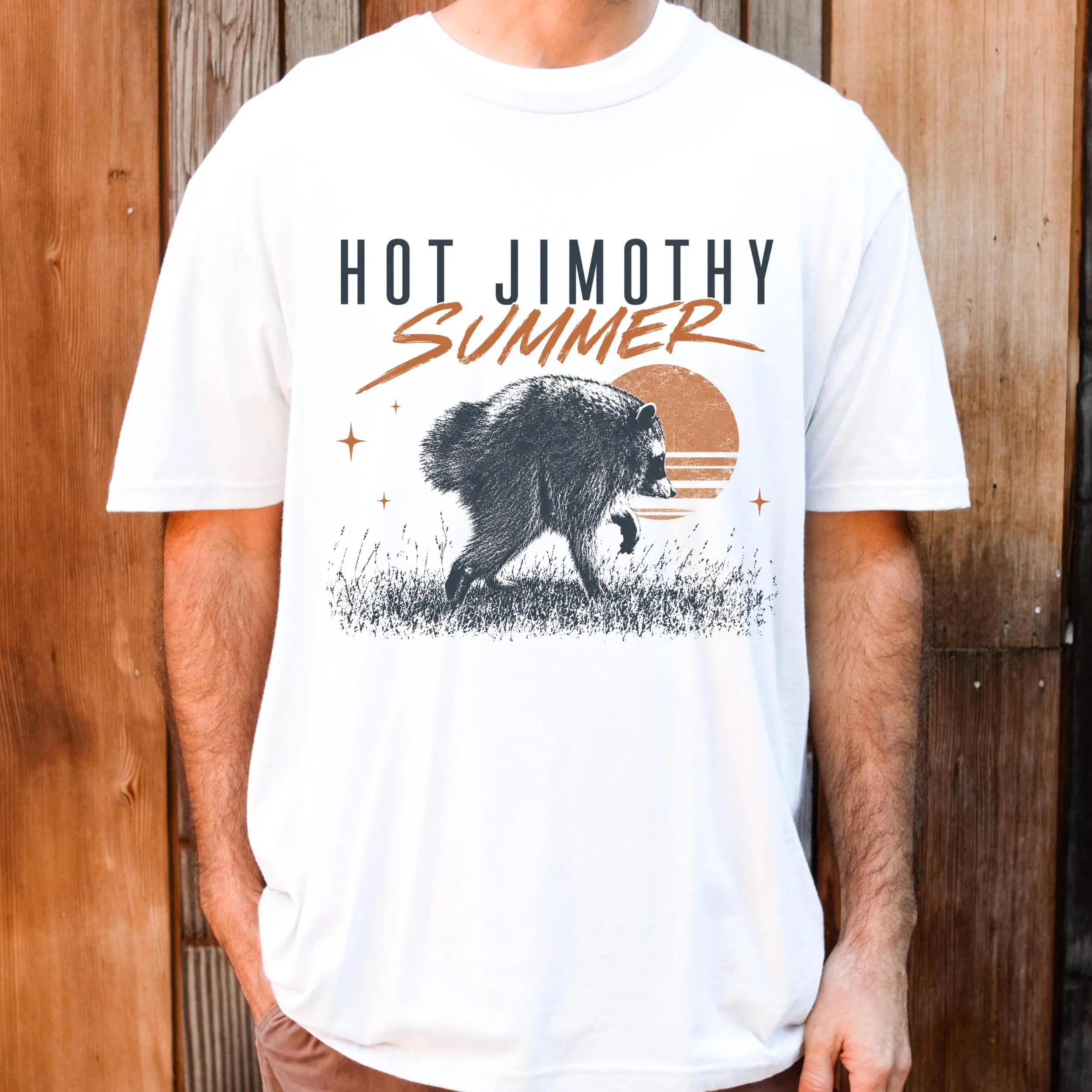 Jimothy Summer Raccoon Y2K Graphic Tee, Seattle Meme Youth Shirt, Jimothy Raccoon T-Shirt for Men, Women and Kids