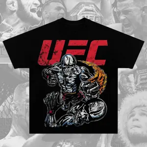 UFC Graphic T-Shirt, Premium UFC Graphic Tee, Fighter Graphic T-Shirt, Retro Soft Cotton MMA Shirt, Perfect Gift for UFC & Sports Fans