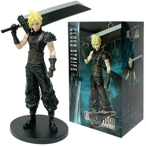 2026 hot 22cm Remake Version Amine Figure Cloud Strife PVC Action Figure Collectiable Model Toys Christmas Gifts for boy
