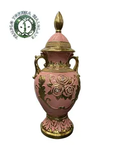Obba ceramic potiche  24"