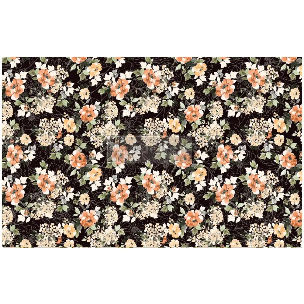 Redesign Decoupage Décor Tissue Paper - Midnight Amber - 1 sheet, 19"x30"