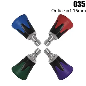 Soft Rubberized Anti-Scratch Nozzle - 1/4" quick connection