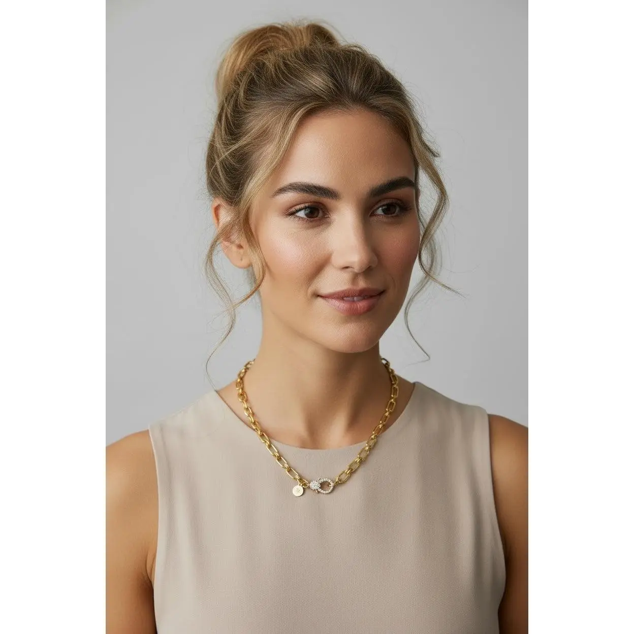 The Staple Gold Chain Necklace