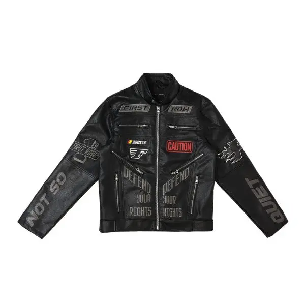 FIRST ROW: CAUTION NOT SO QUIET RACING JACKET