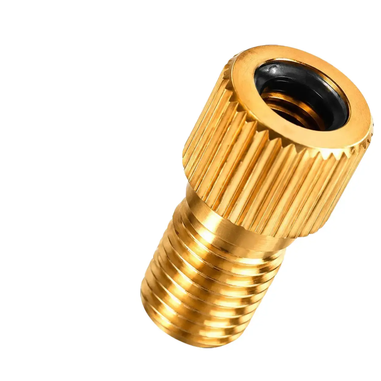 Universal Bicycle Pump Adapter Cap – Convert Valves (French Sclaverand to American Schrader) for Road, Mountain Bike Tires, French To Schrader