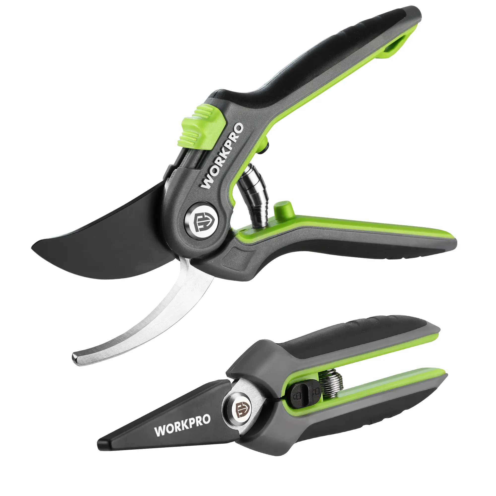 #summersale WORKPRO Garden Pruning Shears, Bypass Pruning Shears / Straight Garden Scissors, Premium Plant Shears, Garden Clippers Hand Tools for Cutting Flowers, Trimming Plants, Picking Fruits