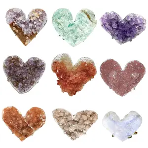 Tray B -【No.026-034】Unique Handmade Crystal Ring in Assorted Colors and Styles for Stylish Accessory