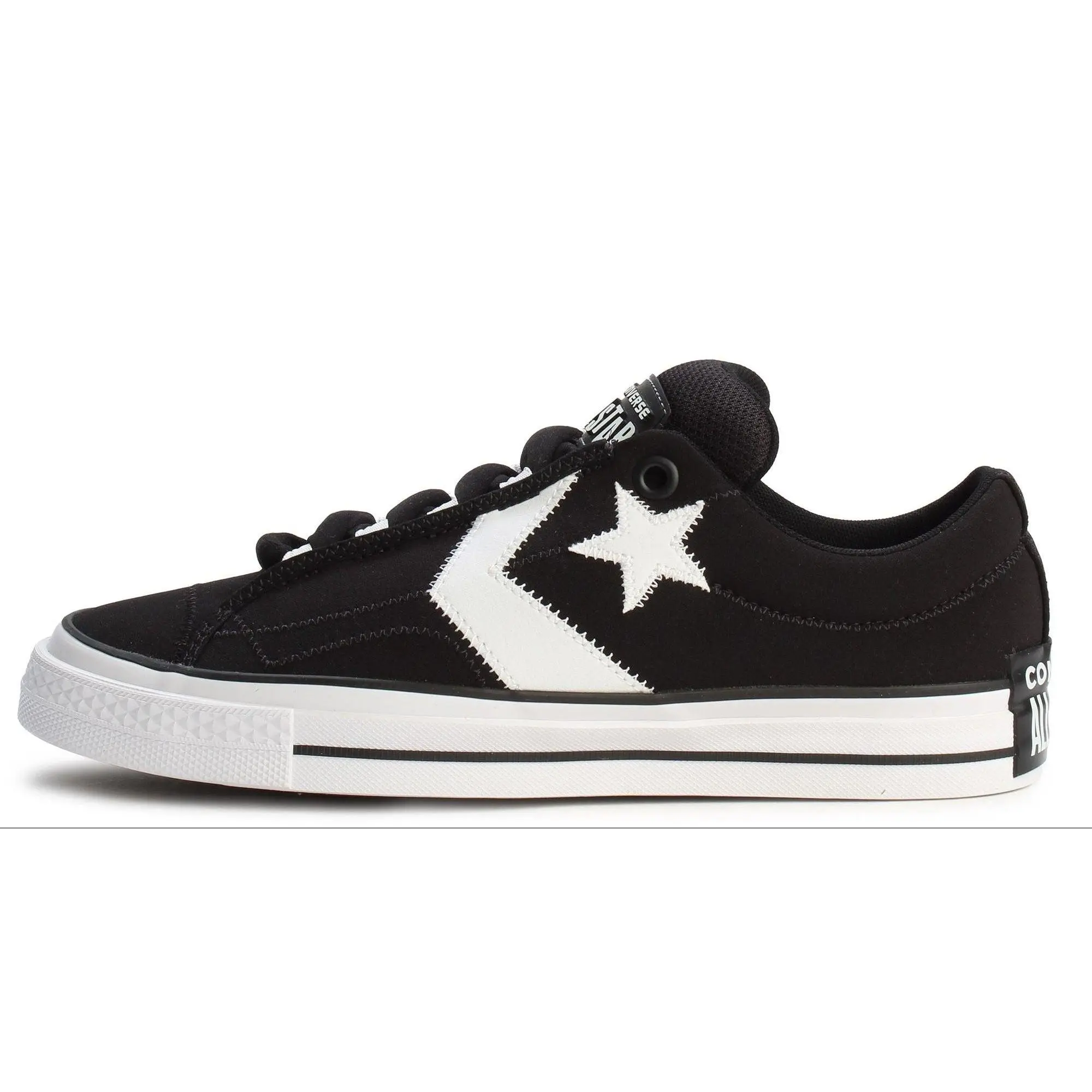 [A11483C] MENS CONVERSE STAR PLAYER 76 LOW 'PUFF BLACK WHITE'
