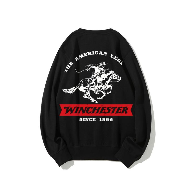 Winchester The American Legend Sweatshirt, Full-Color Design Since 1866, Archery & Hunting Lifestyle Apparel for Outdoor Enthusiasts & Western Heritage Fans