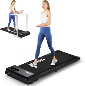 Walking Pad: 2.25HP Under Desk Treadmill with LED Display and Remote Controller - Perfect for Home Office
