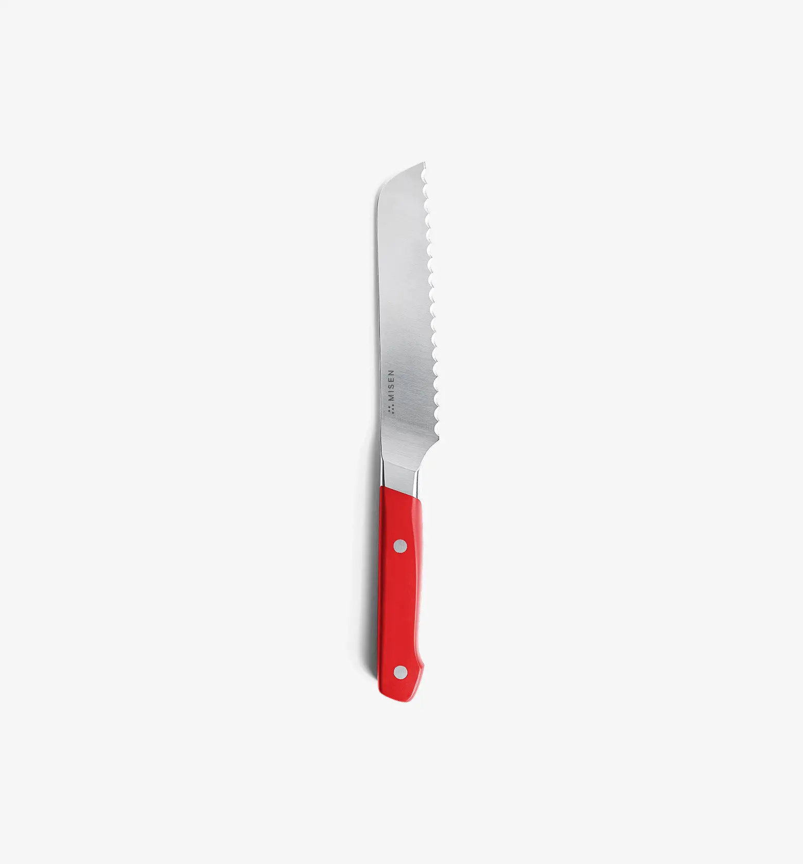 5" Serrated Knife (ACUTO440) - Red
