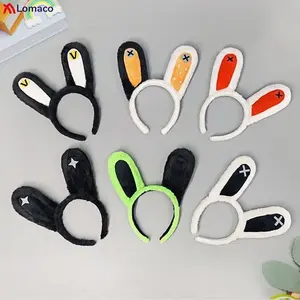 Bangboo Plush Bunny Ears Hairbands Game ZZZ Zenless Zone Zero Furry Rabbit Ear Headband Fursuit Cosplay Accessories Props