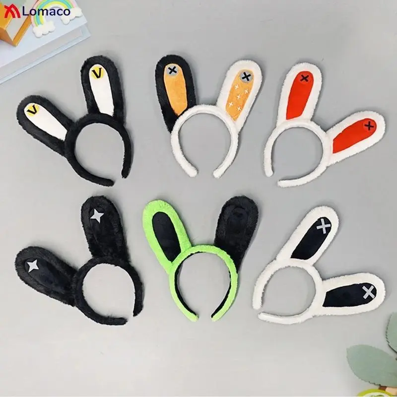 Bangboo Plush Bunny Ears Hairbands Game ZZZ Zenless Zone Zero Furry Rabbit Ear Headband Fursuit Cosplay Accessories Props