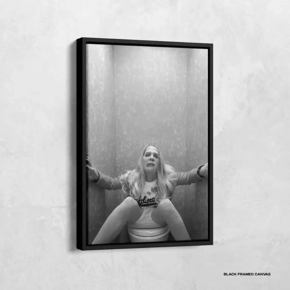 White Chicks Toilet Scene Funny Black and White Movie Poster, Bathroom Wall Art, Girls' Bathroom Decoration, Home Decor Gift, Home Supplies Prints