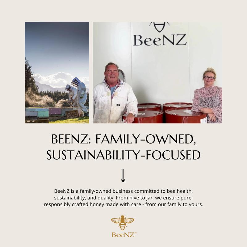 BeeNZ Raw Manuka UMF20+ (MGO 826+) Honey - Pure New Zealand Manuka Honey, No Sugar Added, Natural Sweetener & Superfood for Wellness, Immunity and Skin Care Support - Bold earthy mineral flavor. Healthy