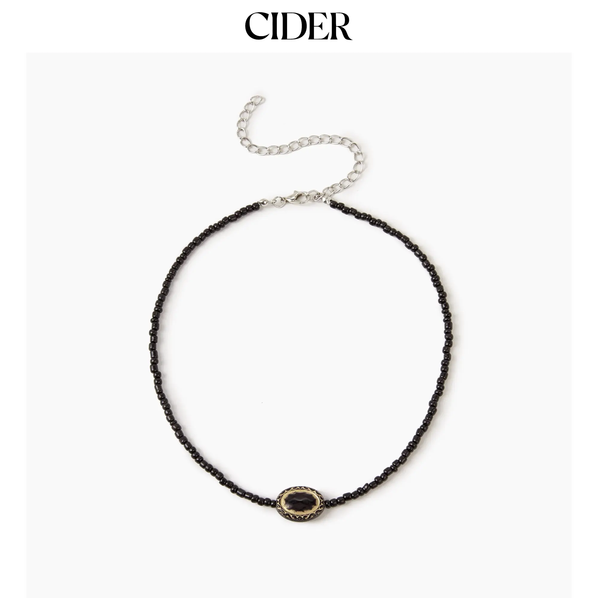 Cider [one-size] Stone Beaded Necklace
