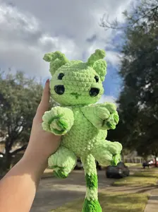 Crochet Handmade Alien Kitty