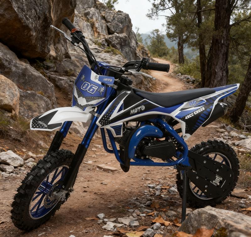 Explorinox Kids Dirt Bike:Children's electric toys car, Max Speed 40 KM/H, Professional Front & Rear Disc Brakes for Safe Riding