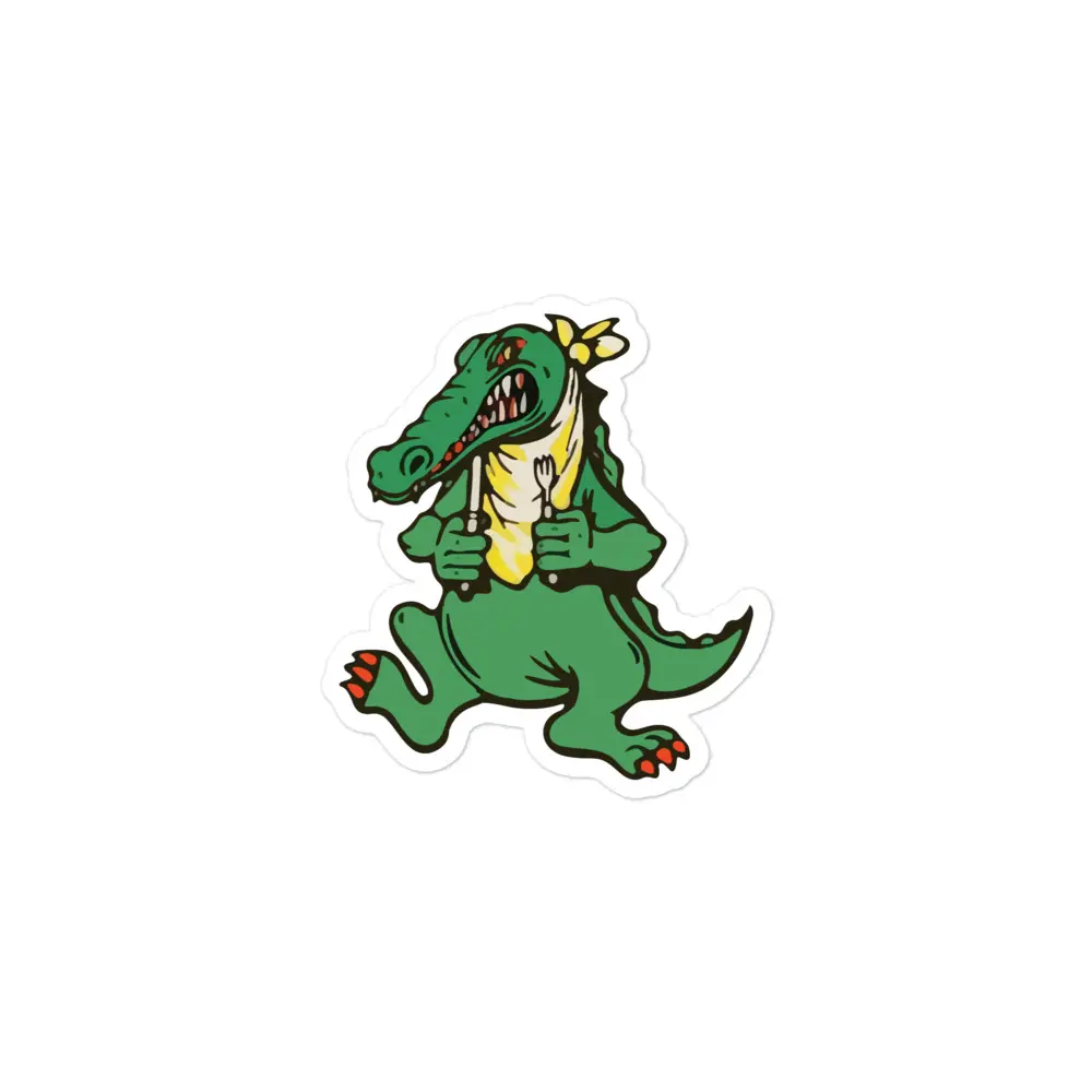 Jer's Alligator Guitar Sticker Jer's Alligator Guitar Sticker