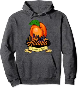 Forever I Love Atlanta - T Shirt Pullover Hoodie - 30B0BRB9KSZP