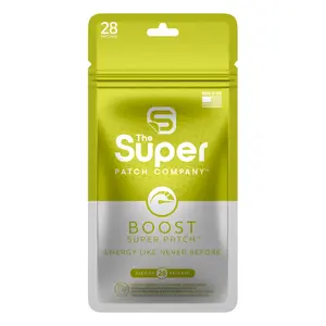 Super Patch Boost Patch | Pack of 28 Patches | All-Day Energy Like Never Before | Jitter-Free Wellness Patches