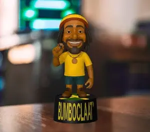 BUMBOCLAAT Sync Vibe Rasta Bobblehead