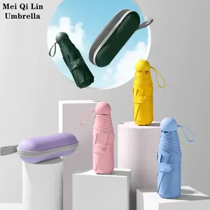Portable Pocket Umbrella, Cute personalized mini pocket uv umbrella Dual-use Travel Umbrella for Sun & Rain, Ideal Travel Companion for Daily Use, Mother's Day Gifts