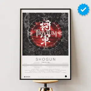 Trivium Poster | Shogun Poster | Album Poster Prints | Wall Decor Posters | Album Cover | Metal Music Poster