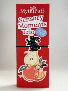 MythiPuff Sensory Moments Trio Natural Incense Sticks Set (Festive edition) for Aromatic Relaxation