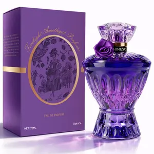 Twilight Amethyst Perfume 75ML Eau De Parfum Edp with Bright Bergamot Tuberose & Cedar Musk for Her Valentine Birthday Gift summervibes