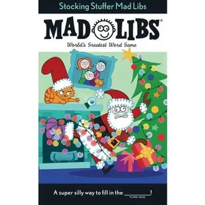 Stocking Stuffer Mad Libs: World's Greatest Word Game about Christmas -- Leigh Olsen, Paperback