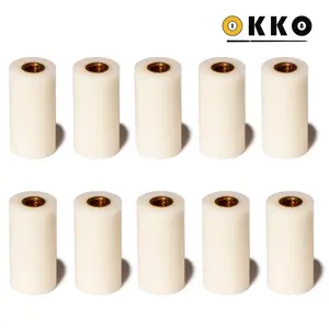 OKKO Billiard Ferrules for Screw-On Tips Ø13mm, Pack of 10