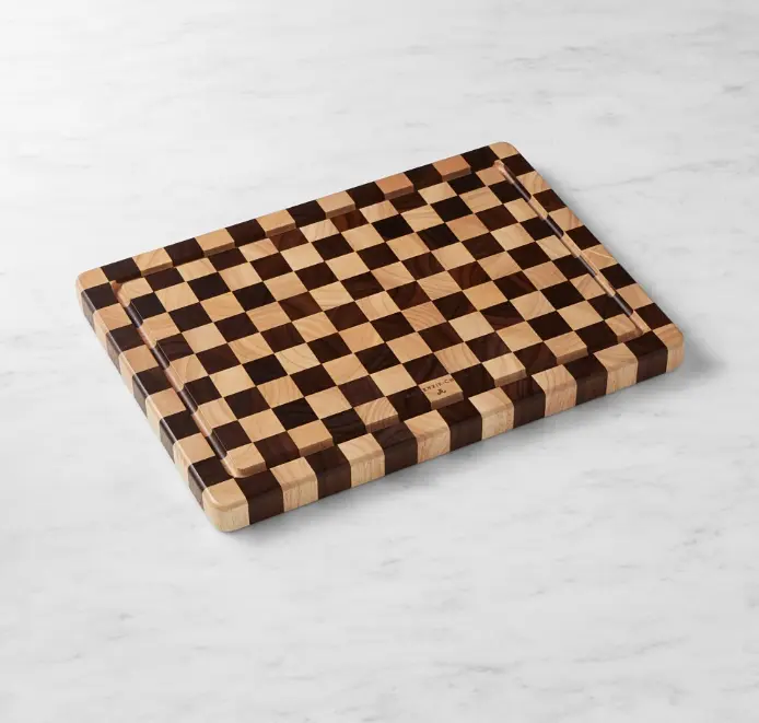 MacKenzie-Childs Checkered Cutting & Carving Board