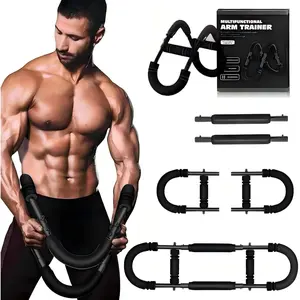 Twister Arm Trainer, 40-100lb Adjustable Chest Workout Equipment, Arm Trainer, Twister Arm Trainer, Portable Power Twister Bar, Detachable Design Fitness Anywhere