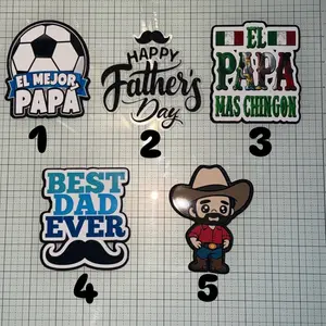 Fathers Day Toppers,Toppers para el Dia de Padre,Cake toppers