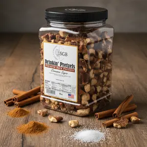 Cinnamon Sugar Drinkin' Pretzel Canister