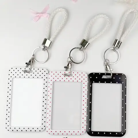 Polka Dot Bag Charm Keychain, Perfect Gift for Bags and Backpacks, Casual Style for All Seasons, Compatible with Airline Luggage Tags, Casual Fashion Keychain