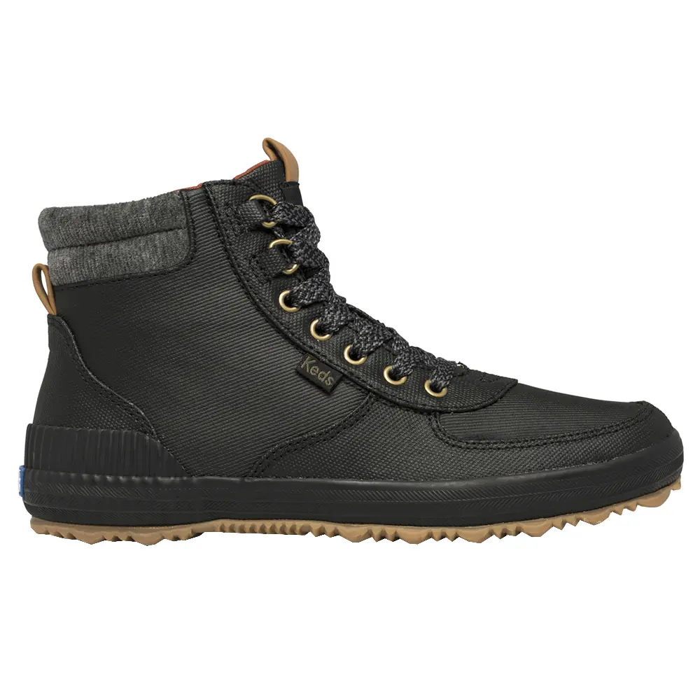 Keds Womens Scout Iii Lace Up Casual Boots Ankle - Black