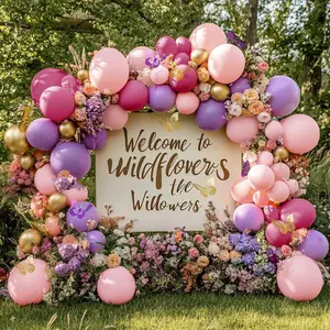 Balloon Arch Kit, 51/55pcs Balloon Garland Arch Kit, Party Decoration Supplies for Wedding Birthday Festival Graduation Baby Shower