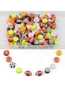 180 Soft Clay Beads for Bracelet Charms, Compatible with Pony Bead Shapes, Ideal for Friendship Bracelets, DIY Jewelry Making, DIY Craft Embellishments, Jewelry Making Supplies