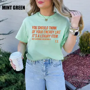 Mint Green Island Reef Motivational Quote Shirt, Luxury Item Not Everyone Can Afford It Tee, Self Love Shirt,  Mental Health Shirt