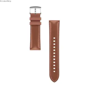 2026Timeless Brown Leather Watch Strap - Premium Cowhide Replacement Band, Perfect for Formal & Casual Occasions, Unisex Design