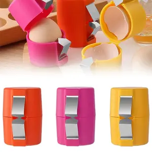 Portable Kitchen Egg Opener, Home Egg Shell Opener, Household Egg Cracking Tool, Egg Separator, Essential Cooking Accessory