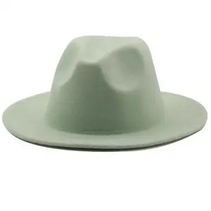 Wide Brim Solid Color Fedoras (Available in Multiple Colors)