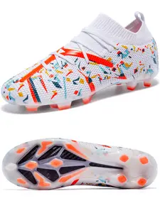 High-Quality Football Cleats for Men and Women, Lightweight Breathable Outdoor Sports Shoes, Durable Ag Soccer Boots for Training and Matches