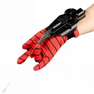 Children's Day  Spider-Man Electric Web Shooter Launcher - Auto Rewind High-Tech Web-Slinging Toy for Boys