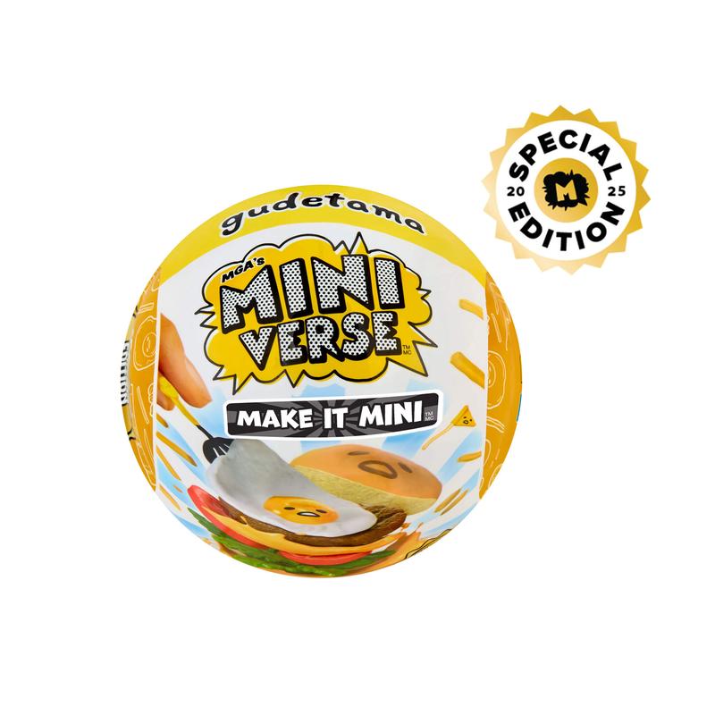 MGA's Miniverse Make It Mini Gudetama, SPECIAL EDITION, LIMITED, EXCLUSIVE